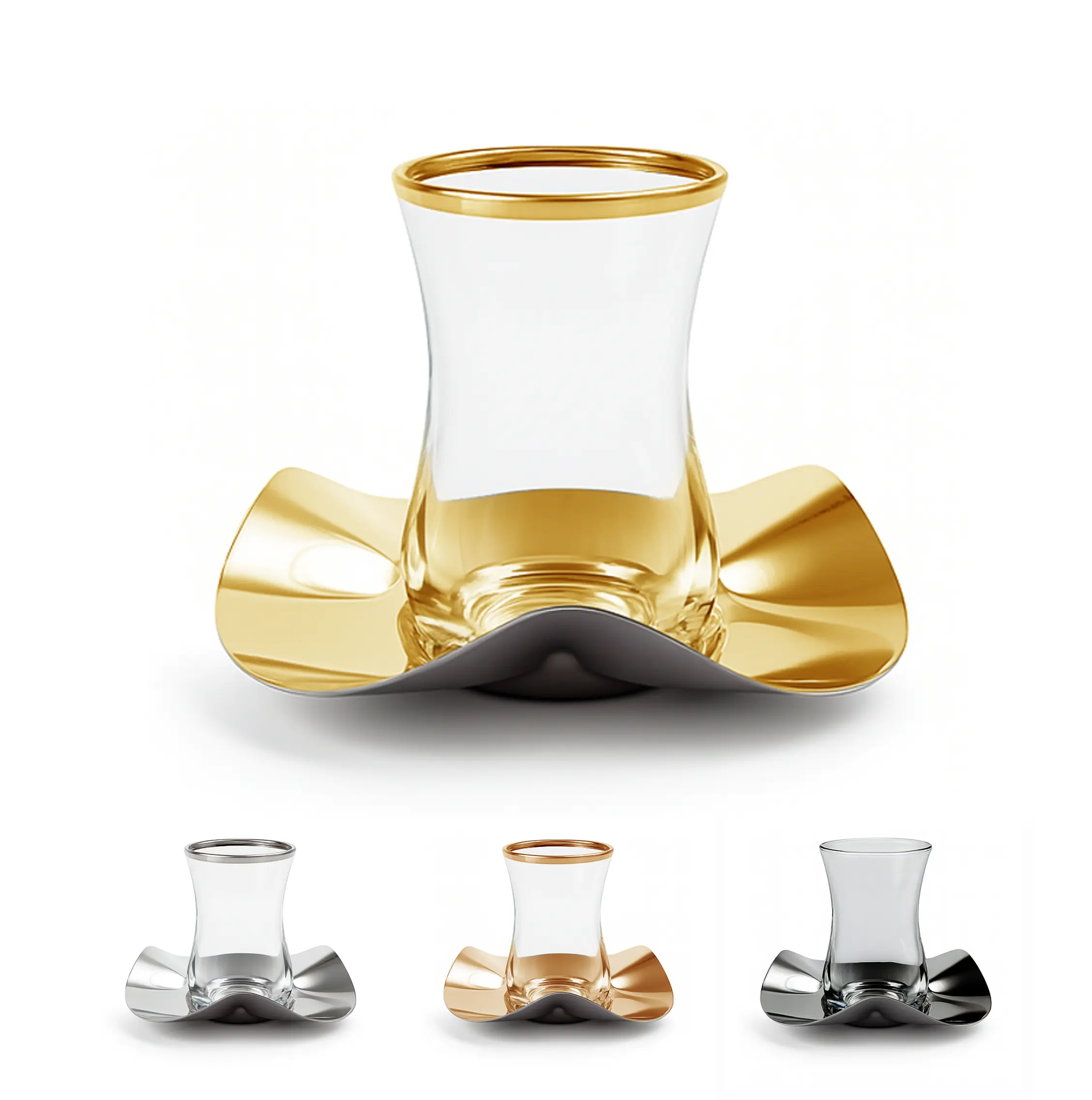 Flower Tea set of 6 pcs 