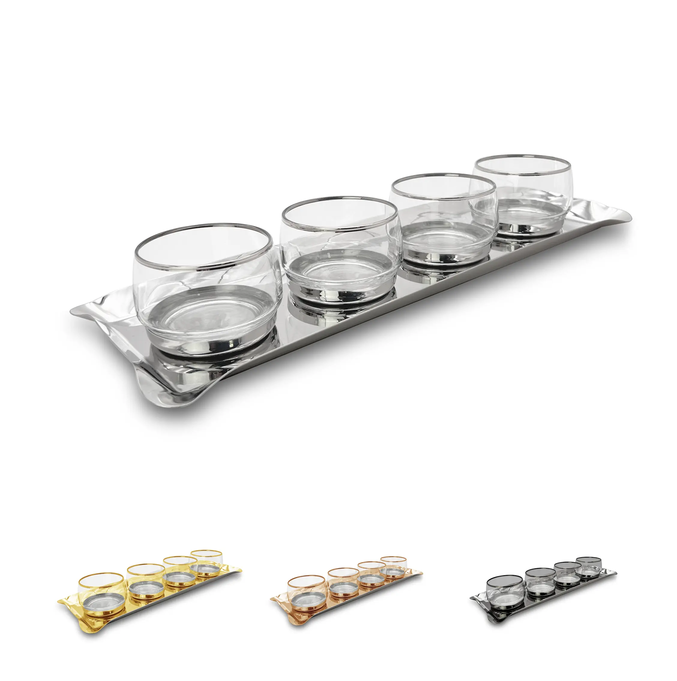 Quadro Serving Platter Set of 4 