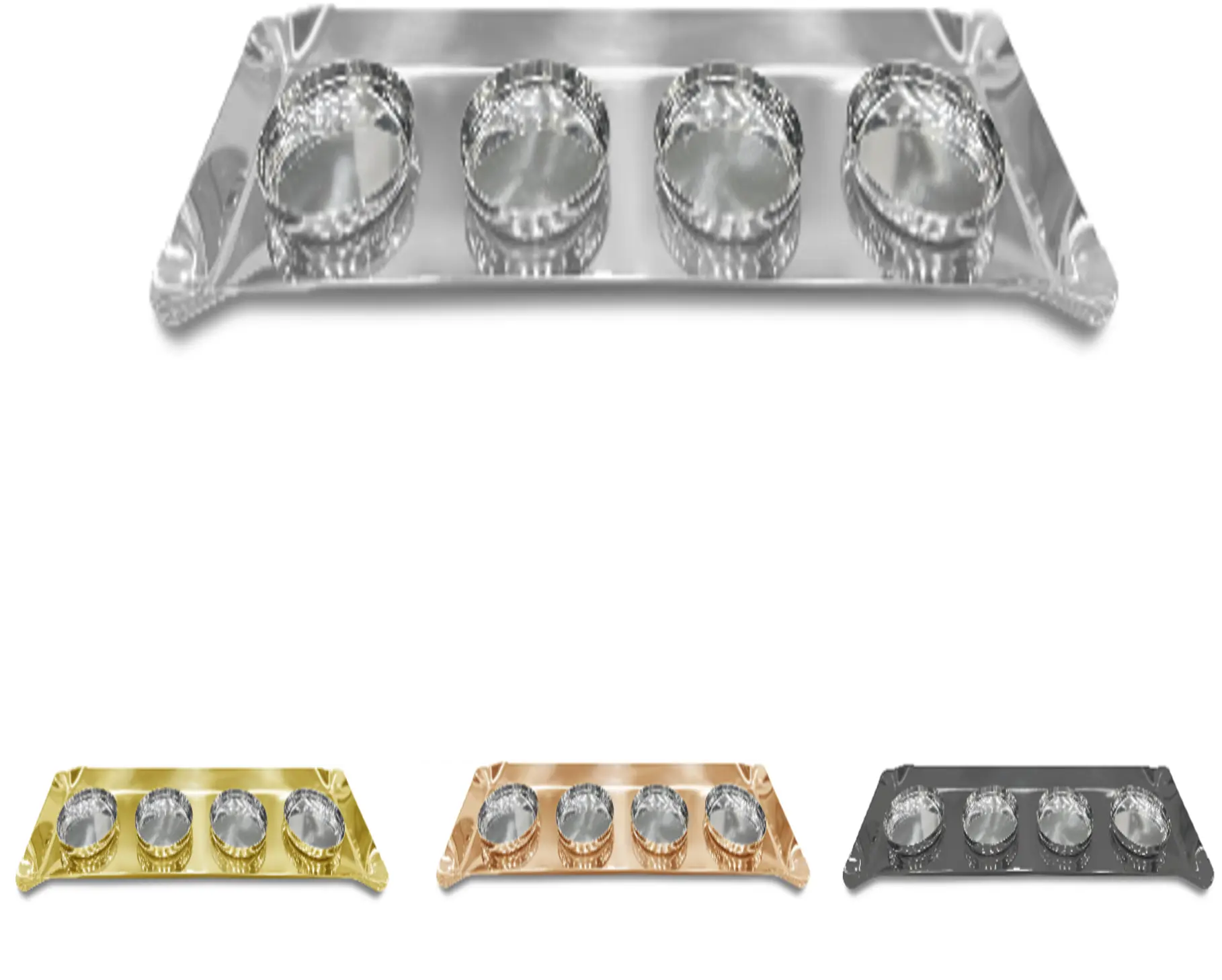 Quadro Serving Platter Set of 4