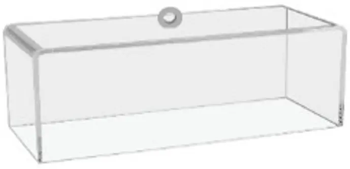 [DT-2718] Tala Plexi Tray Cover w/Handle (40 cm x 14 cm x 10 cm)