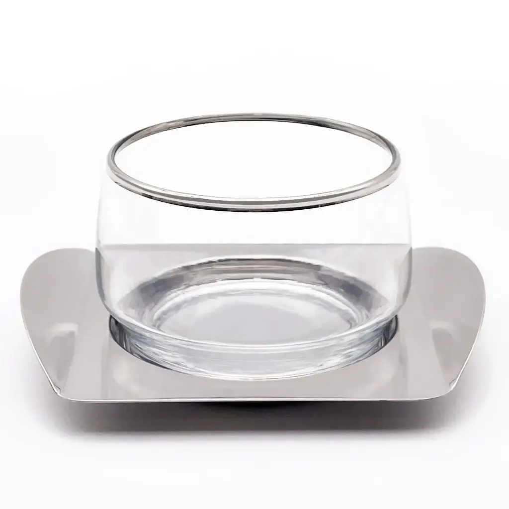 [DT2456] Elida Dessert Set of 6 pcs  (Silver)