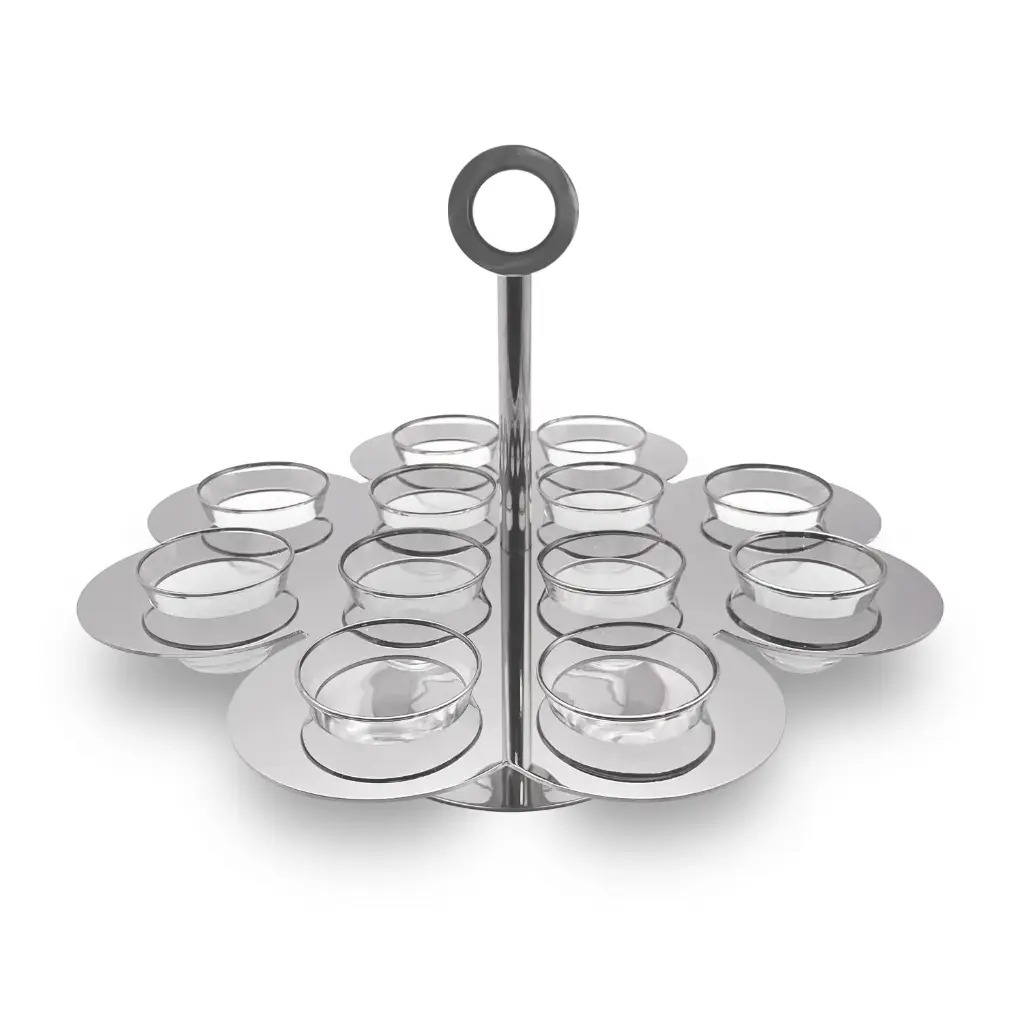 Venus Arabic Footed Stand of 12 pcs 