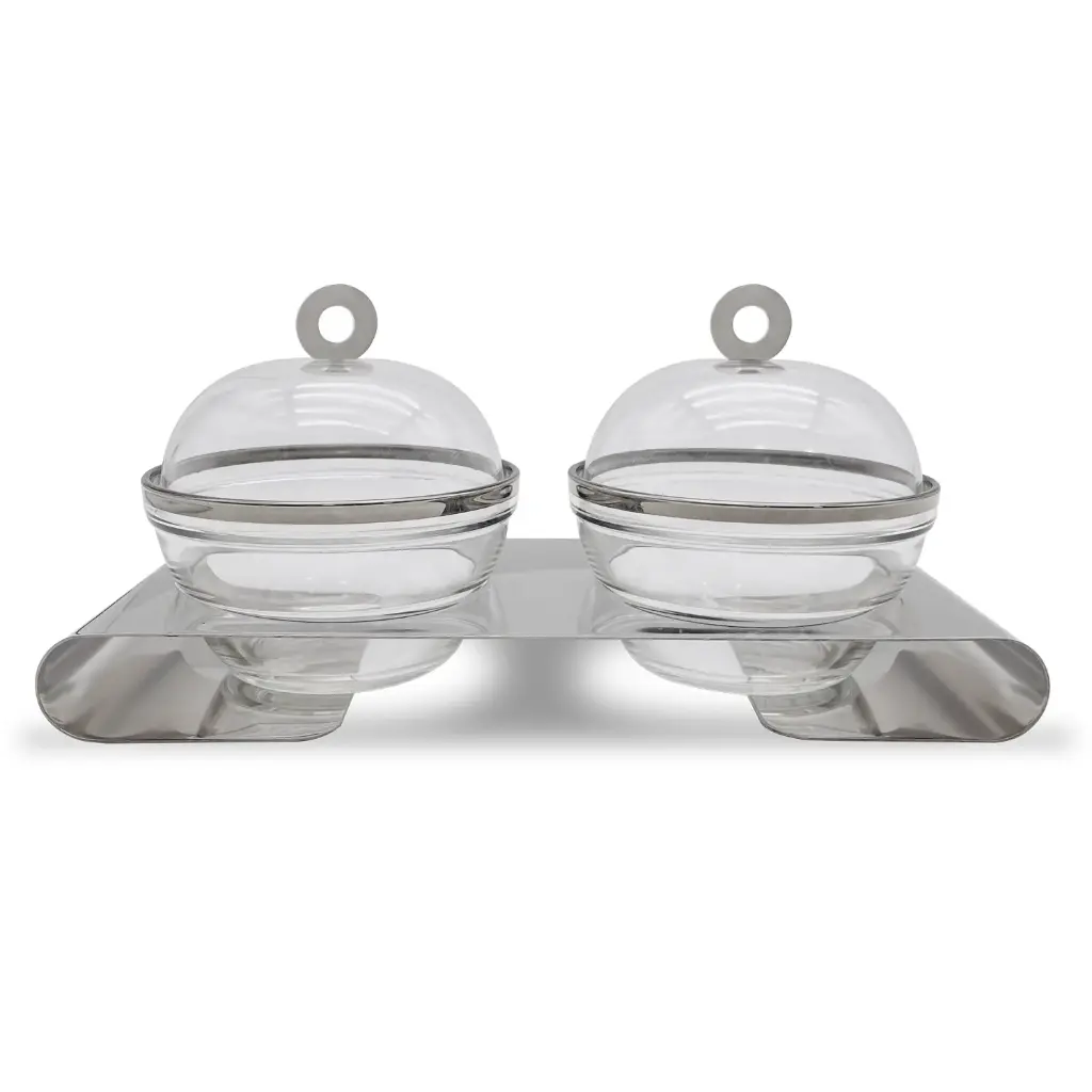 [DT2152] Duo Appetizer Set (Silver)