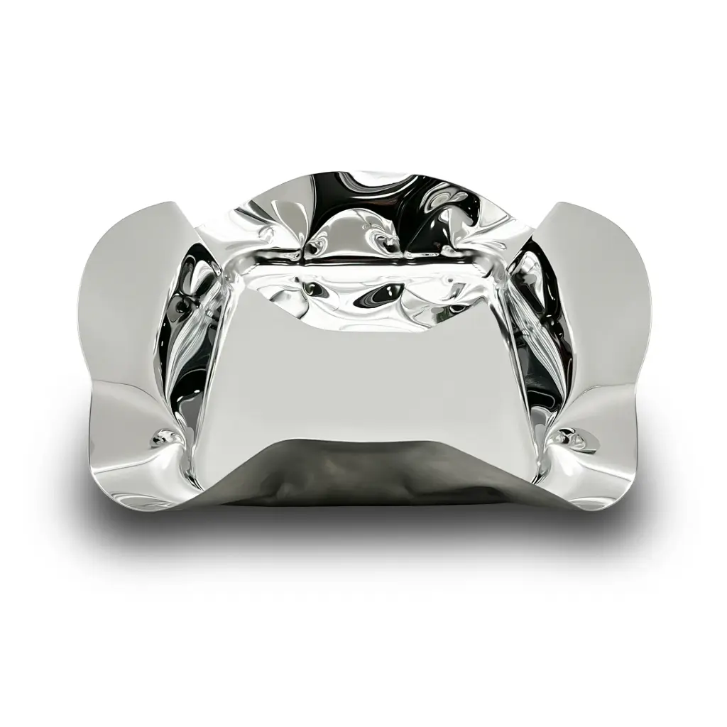 [DT2890] Flower Deep Centerpiece  (Silver)