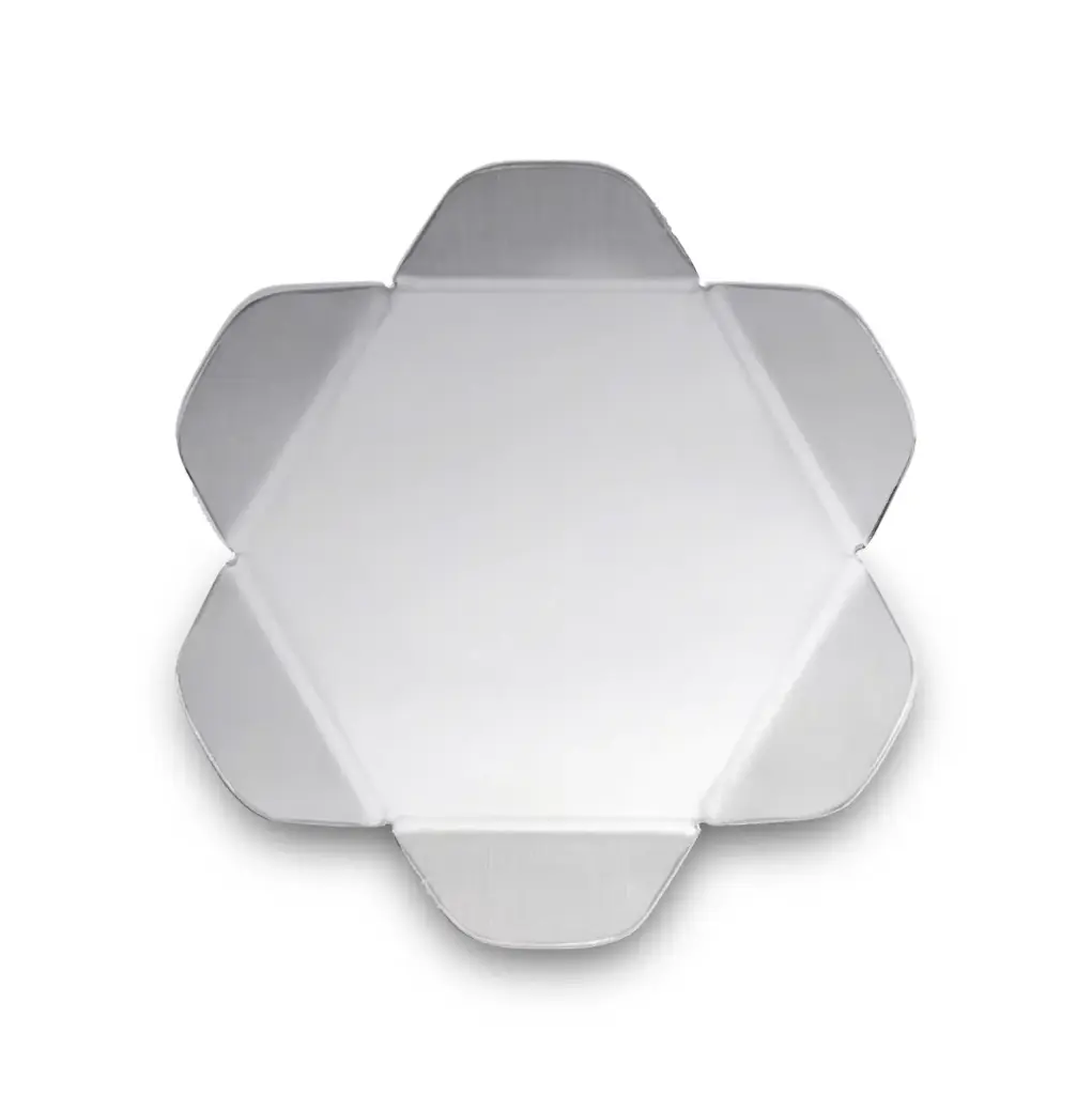 [DT2307] Hexagone Coaster 1 pc  (Silver)