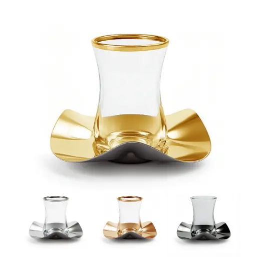 Flower Tea set of 6 pcs 