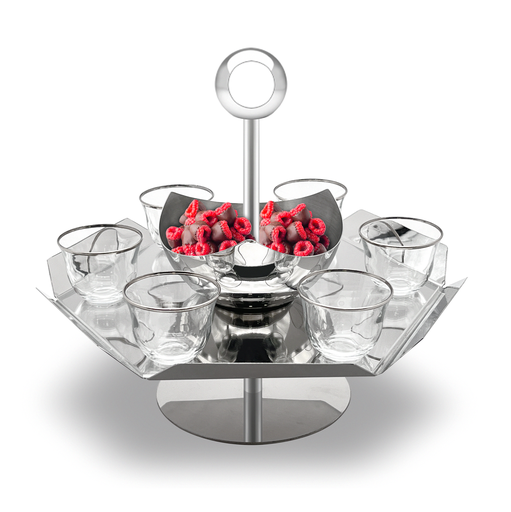 [DT2865] Al Samar Hexagone Coffee Tray Set