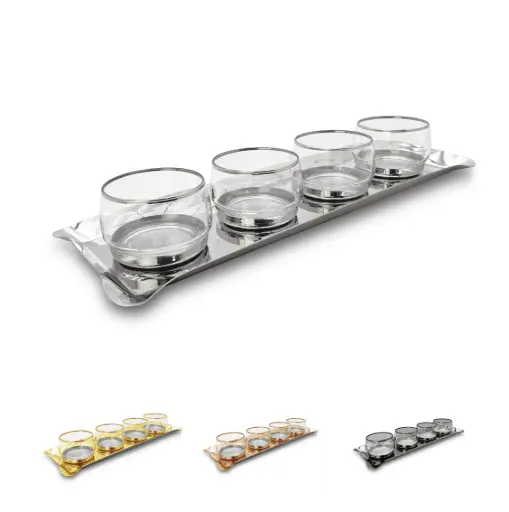 Quadro Serving Platter Set of 4 