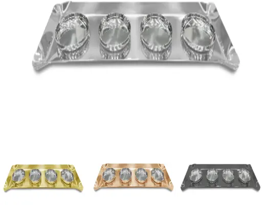 Quadro Serving Platter Set of 4