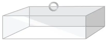 Cover Rectangular Shape with Handle