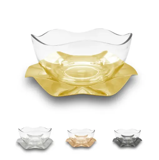 Flower Centerpiece Salad Bowl Set 